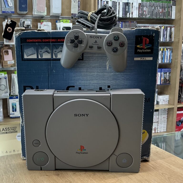 Console Ps1 Fat + Manette + Boite